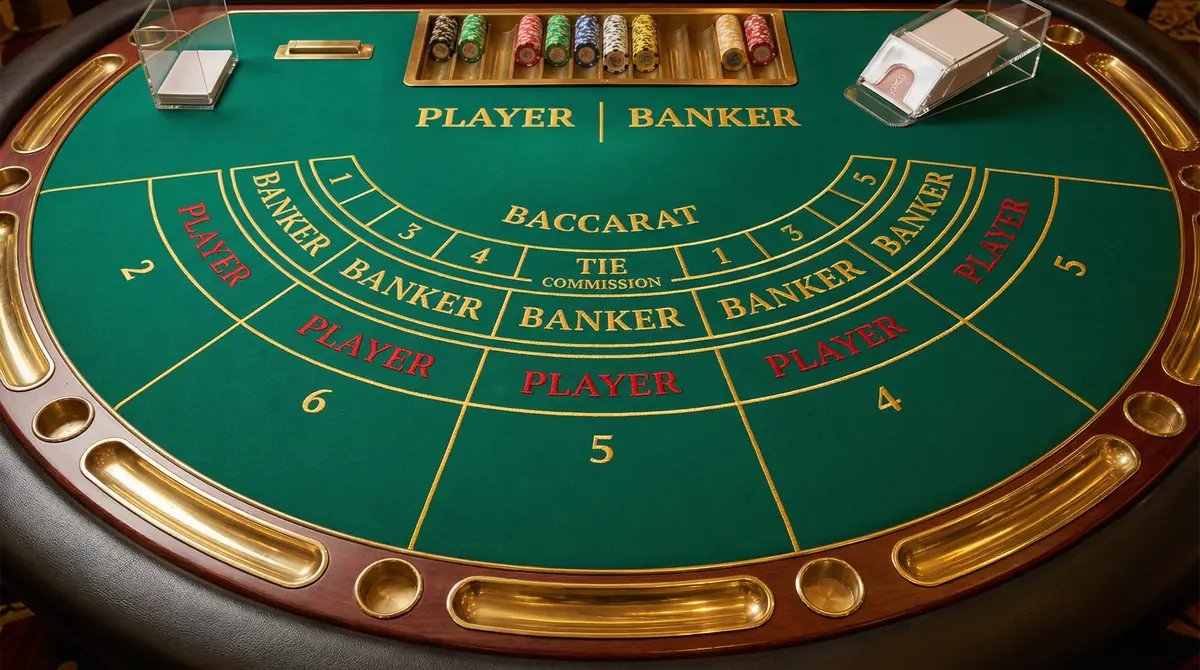 Mesa de Bacará en Nuevo Casino Online México